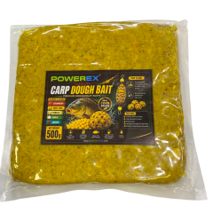Powerex Bait Mısır Aromalı Mısırlı Sarı 500 gr. Sazan Yayı ve Alan Yemleme İçin Hazır Hamur