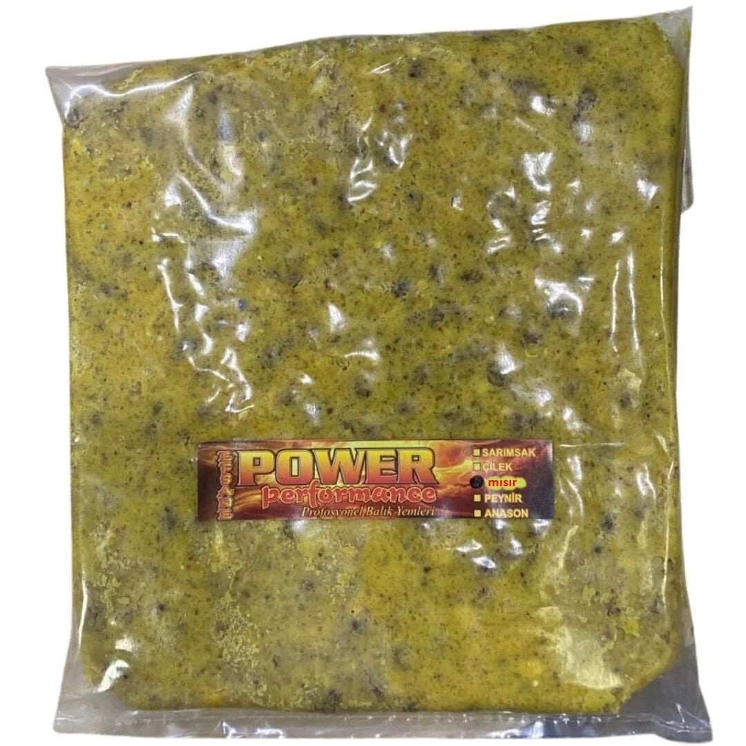 Powerex Bait Mısır Aromalı Mısırlı Sarı 500 gr. Sazan Yayı ve Alan Yemleme İçin Hazır Hamur