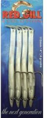 Red Gill Evolution Sand Eel 115 mm. 4 gr. Silver Pearl Spin ve Lrf Silikon Yem
