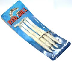 Red Gill Evolution Sand Eel 115 mm. 4 gr. Silver Pearl Spin ve Lrf Silikon Yem