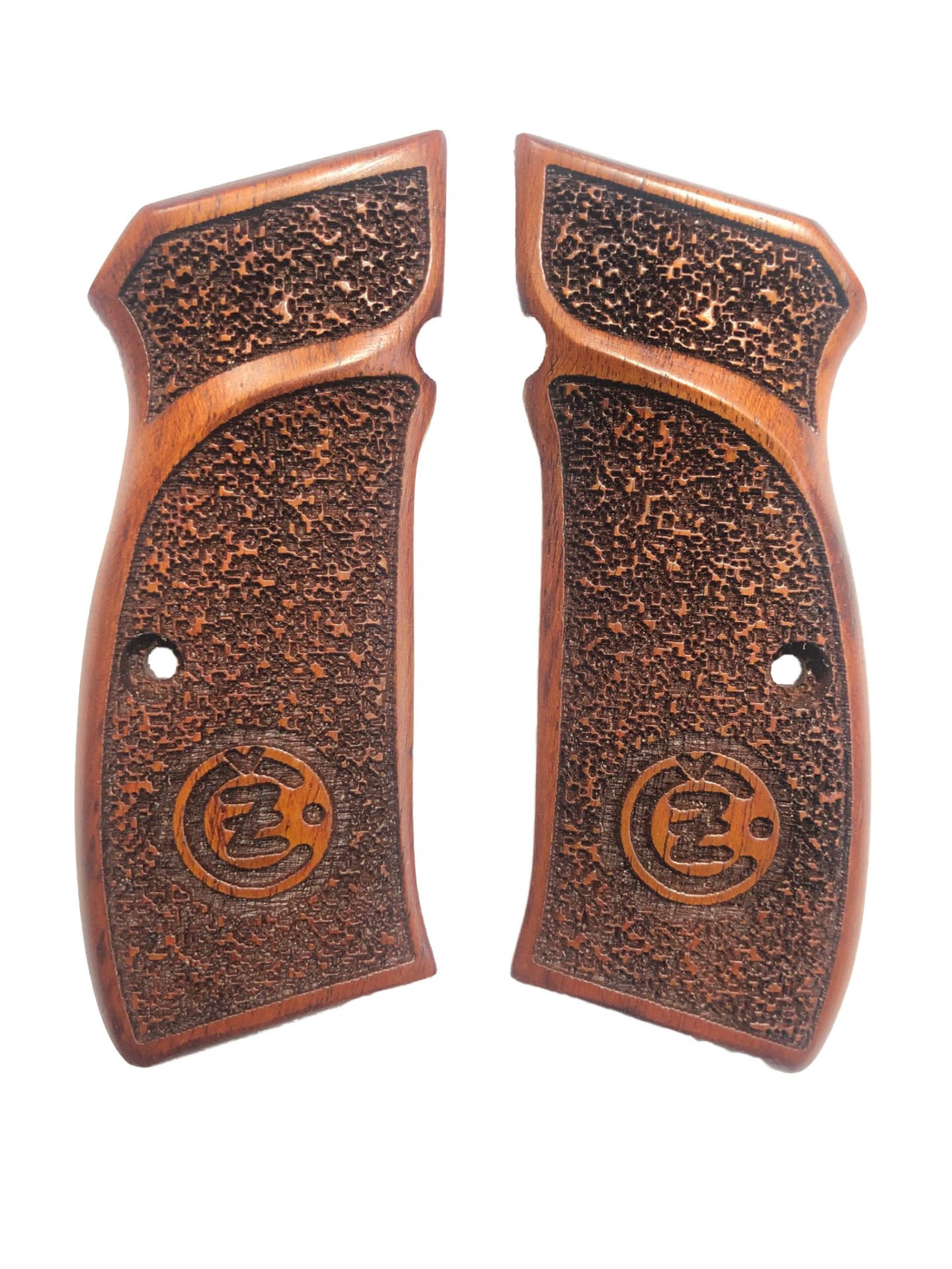 CZ75 Uyumlu Özel Seri Lazer Kesim Ahşap Kabze Mod16