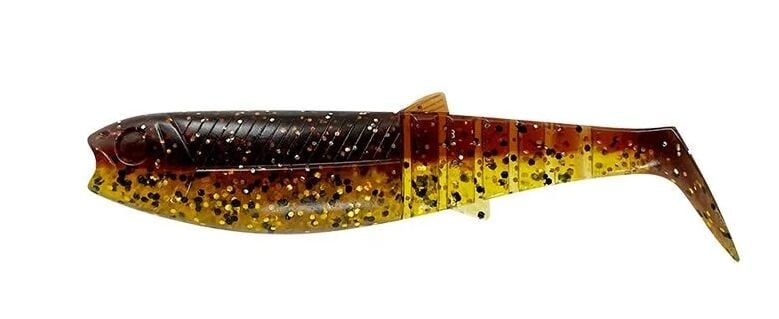 Savage Gear Cannibal Shad 10cm 9gr Motoroil UV