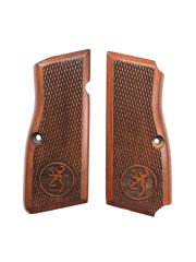 Belçika Browning Hp 14 Uyumlu Özel Seri Lazer Kesim Ahşap Kabze Mod31