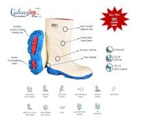 Polly Boot Vega Çelik Burun Çizme 44 Numara