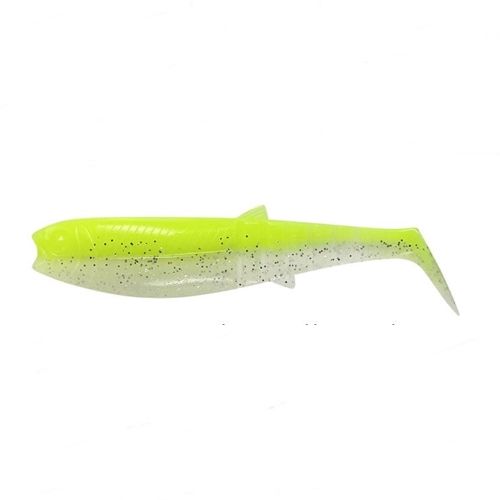 Savage Gear Cannibal Shad 8cm 5gr Fluo Yellow Glow