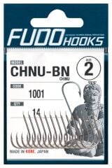 Fudo 1001 Chinu 1/0 Black Nickel İğne 9'lu Paket