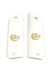 Colt 1911 Uyumlu Colt Yazılı Fildişi Renk Özel Seri Kabze Mod14