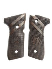 Beretta F92 Uyumlu Özel Seri Lazer Kesim Ahşap Kabze Mod 5