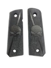 Colt 1911 Uyumlu Lazer Kesim Siyah Ahşap Kabze Mod10