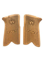 Ruger P85 Uyumlu Lazer Kesim Ahşap Kabze Mod1