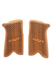 Ruger P85 Uyumlu Lazer Kesim Ahşap Kabze Mod2