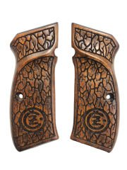 CZ75 Uyumlu Lazer Kesim Ahşap Kabze Mod8
