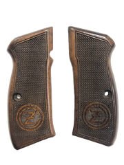 CZ75 Uyumlu Lazer Kesim Ahşap Kabze Mod5