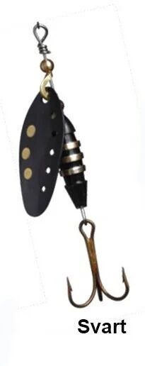 Myran Toni-Z Spinnare 7gr Kaşık Svart