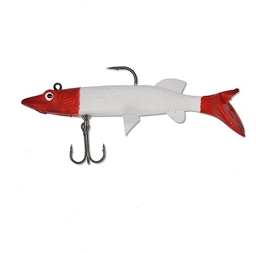 Powerex Realistic Pike Kırmızı Kafa Kuyruk Turna Model Kendinden Zokalı 10cm. 18gr. 5'li Paket