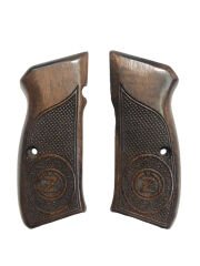 CZ75 Uyumlu Lazer Kesim Ahşap Kabze Mod1