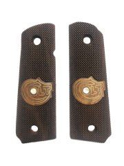 Colt 1911 Uyumlu Lazer Kesim Ahşap Kabze Mod7