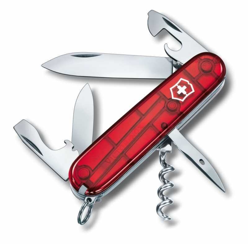 Victorinox 1.3603.T Red Transparent Spartan Çakı