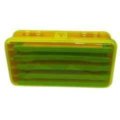 Powerex Çift Taraflı 4 Bölmeli +5 Rig Sarım Aparatlı Organizer Balıkçı Kutusu