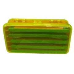 Powerex Çift Taraflı 4 Bölmeli +5 Rig Sarım Aparatlı Organizer Balıkçı Kutusu