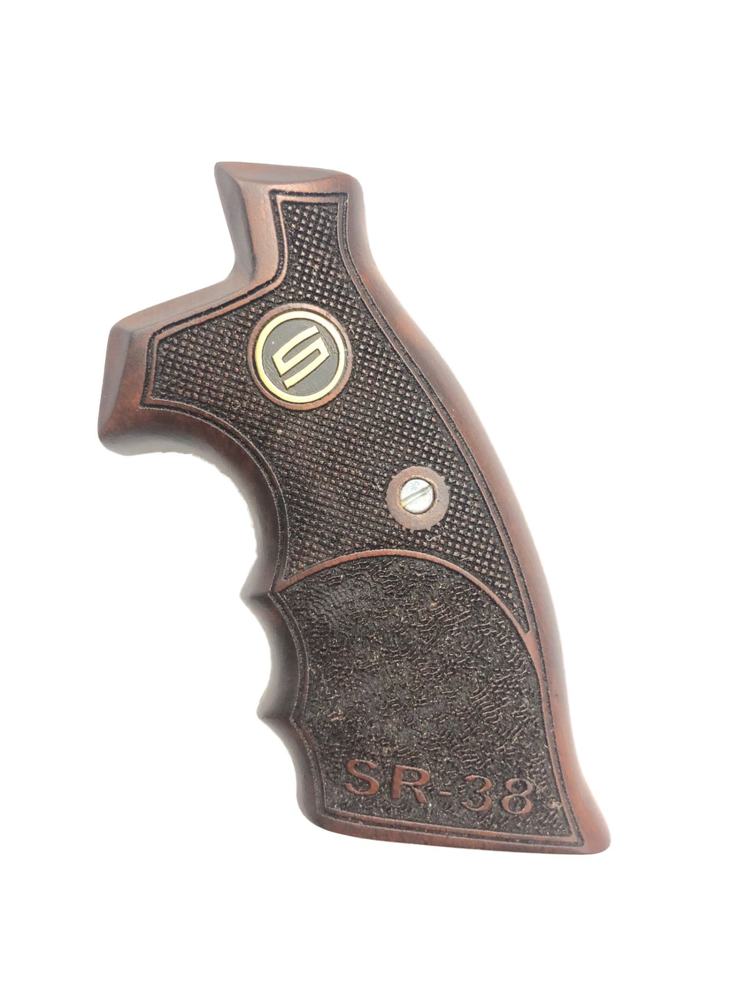 Sarsılmaz Sr-38 Uyumlu Metal Lazer Kesim Ahşap Kabze