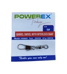 Powerex HS9001 5 No. Paketli Klipsli Fırdöndü 10lu Paket