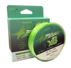 Powerex Pulse 8 örgü 150m. Apple Green 0.06mm/4.5kg İp Misina