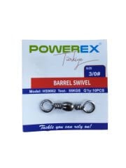 Powerex HS9002 3/0 No. Paketli İkili Fırdöndü 10lu Paket
