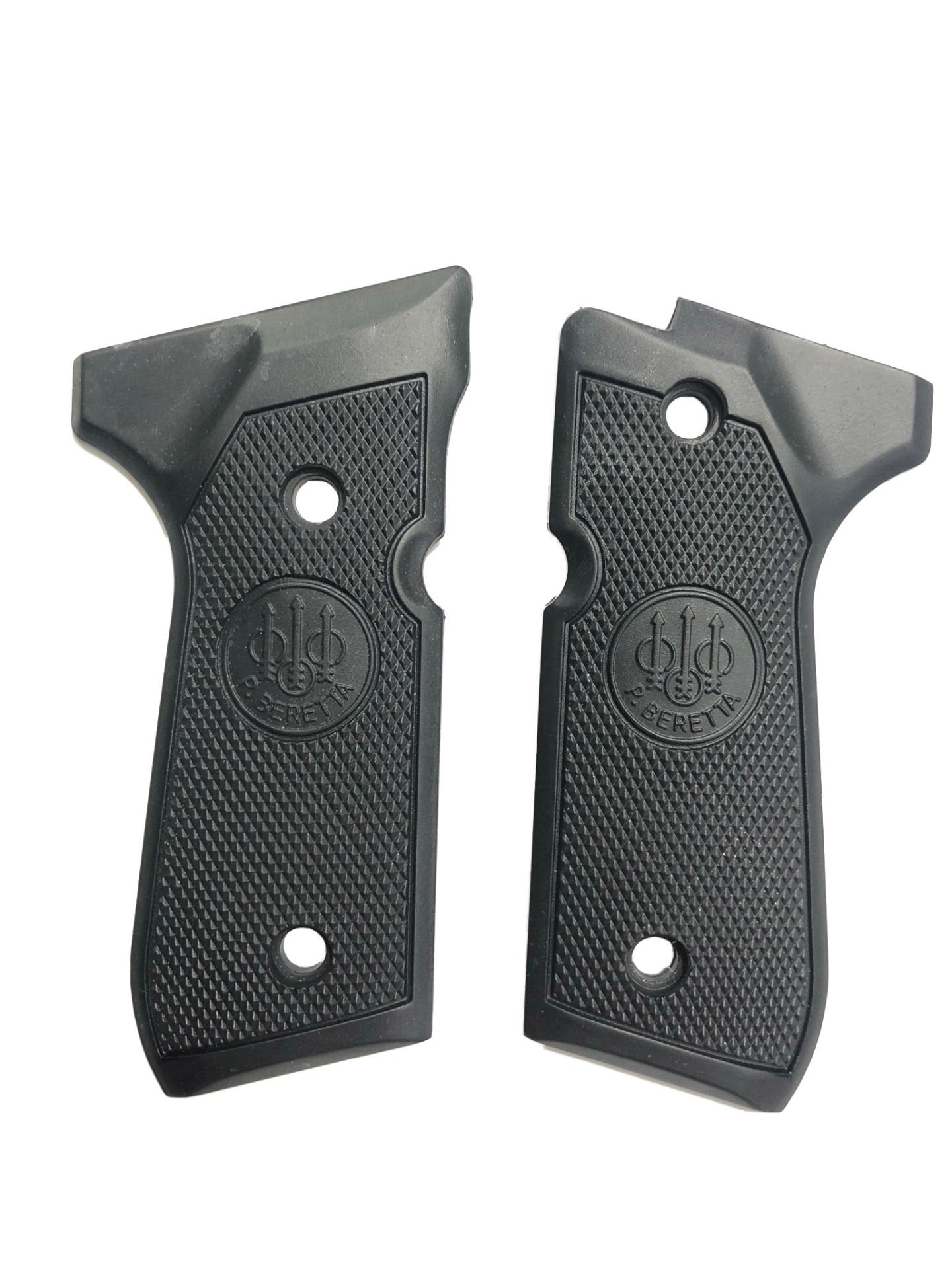 Beretta F92 Yavuz 16 Uyumlu Lazer Kesim Siyah Plastik Kabze