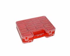 Powerex Alfa Çift Yönlü 2*14 Bölmeli Organizer 22'' Balıkçı Kutusu