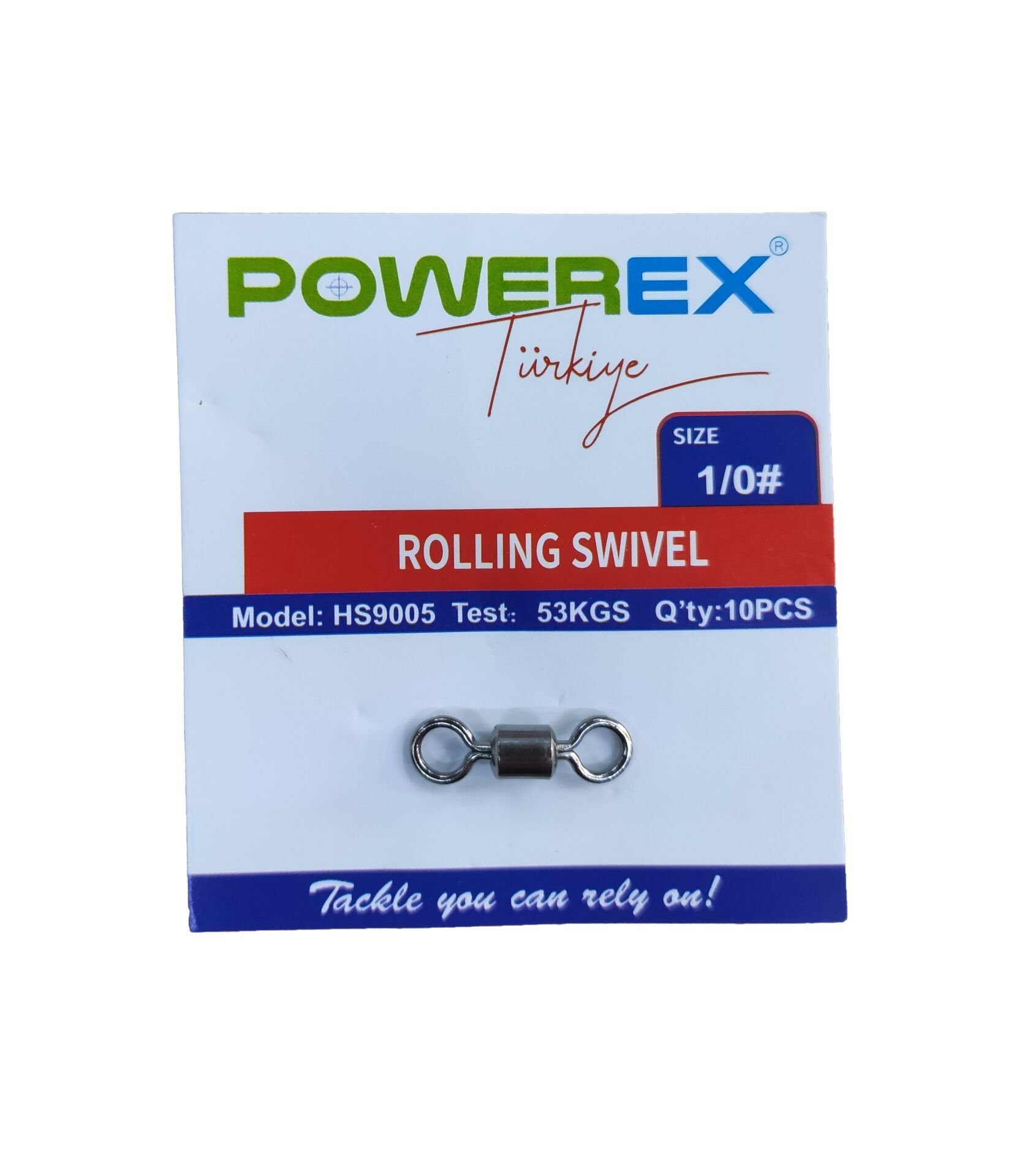 Powerex HS9005 1/0 No. Paketli Bilyeli İkili Fırdöndü 10lu Paket
