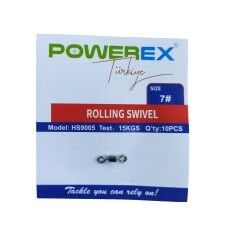 Powerex HS9005 7 No. Paketli Bilyeli İkili Fırdöndü 10lu Paket