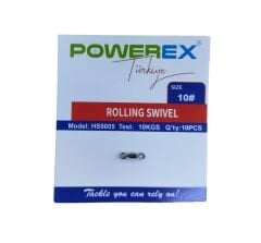 Powerex HS9005 10 No. Paketli Bilyeli İkili Fırdöndü 10lu Paket