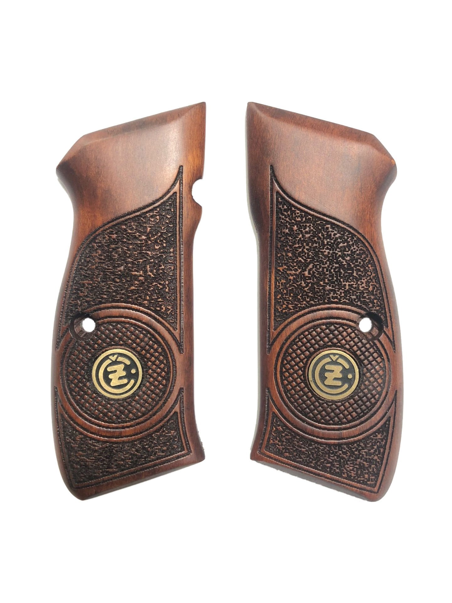 CZ75 Uyumlu Metal Özel Model Lazer Kesim Ahşap Kabze