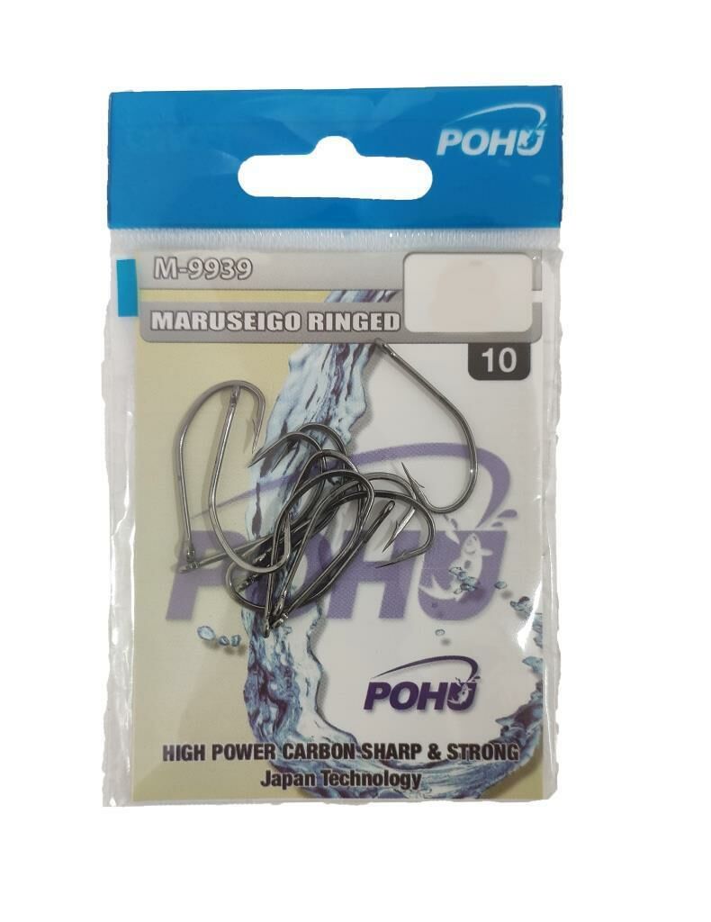 Pohu M-9939 Maruseigo Ringed 1 No Delikli İğne 10'lu Paket