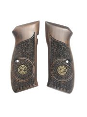 CZ75 Uyumlu Metal Özel Model Lazer Kesim Ahşap Kabze
