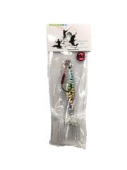 Powerex Lrf Micro Baby Jig 10gr. Silver Zebra C8 Suni Yem