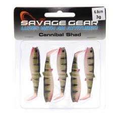 Savage Gear Cannibal 6.8 cm 3 gr 5 Adet Suni Yem Perch