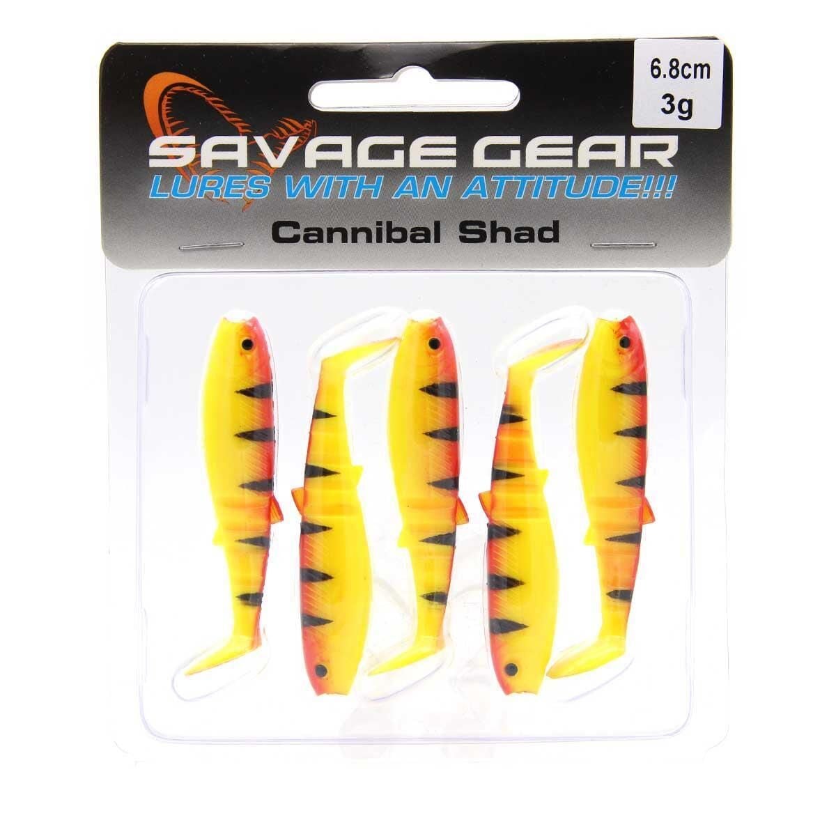 Savage Gear Cannibal 6.8 cm 3 gr 5 Adet Suni Yem Golden Ambulance