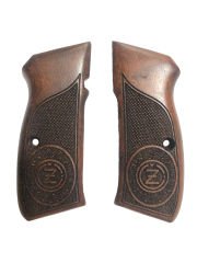 CZ75 Uyumlu Model Lazer Kesim Ahşap Kabze