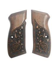 CZ75 Uyumlu Özel Model Lazer Kesim Ahşap Kabze