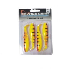 Savage Gear Cannibal 10 cm 9 gr 4 Adet Suni Yem Golden Ambulance