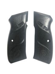 CZ75 Uyumlu Lazer Kesim Siyah Ahşap Kabze