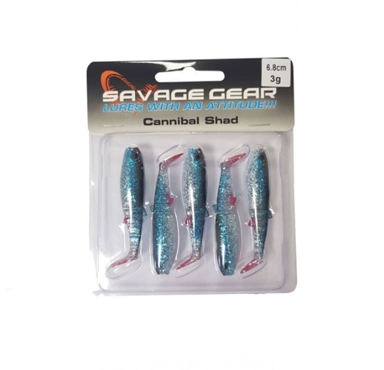 Savage Gear Cannibal 6.8 cm 3 gr 5 Adet Suni Yem Roach
