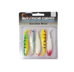 Savage Gear Cannibal 6.8 cm 3 gr 5 Adet Suni Yem Mix
