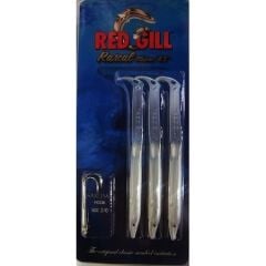Red Gill Rascal 115mm Silver Pearl Silikon Yem