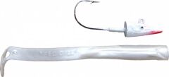 Red Gill V8 Jig Head Sand Eel 80mm. 5,5 gr. Silver Pearl Spin ve Lrf Silikon Yem