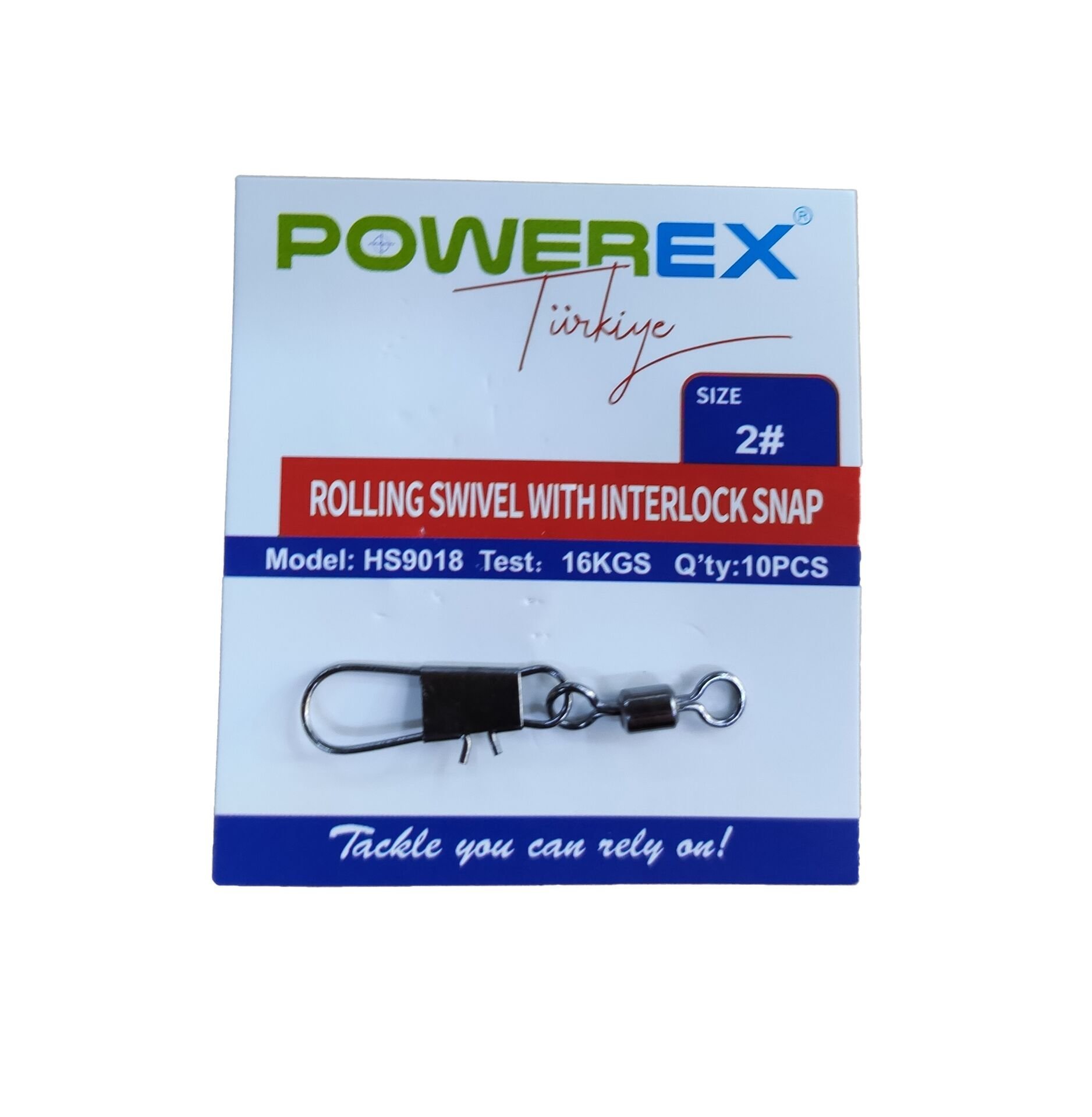 Powerex HS9018 2 No. Klipsli Bilyeli Fırdöndü 10lu Paket