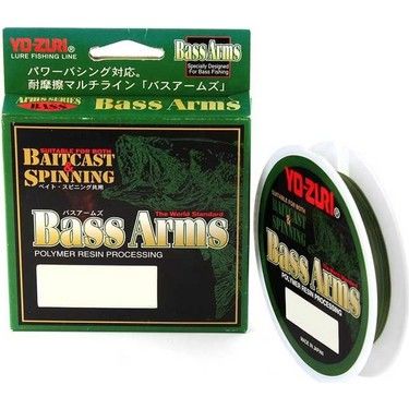 Yo-zuri Bass Arms 0,165MM 300MT Yeşil Spin Misina
