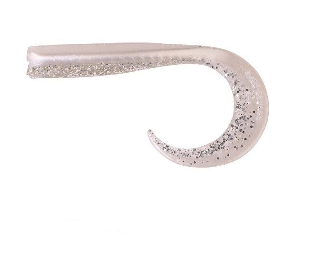Savage gear LB Sandeel Curltail 7 cm 6 Adet Suni Yem Pearl Silver